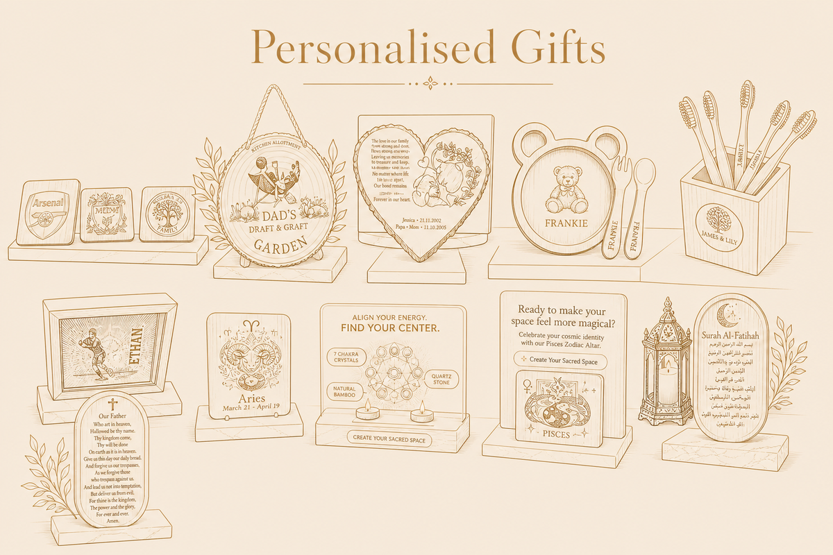 Personalised gifts