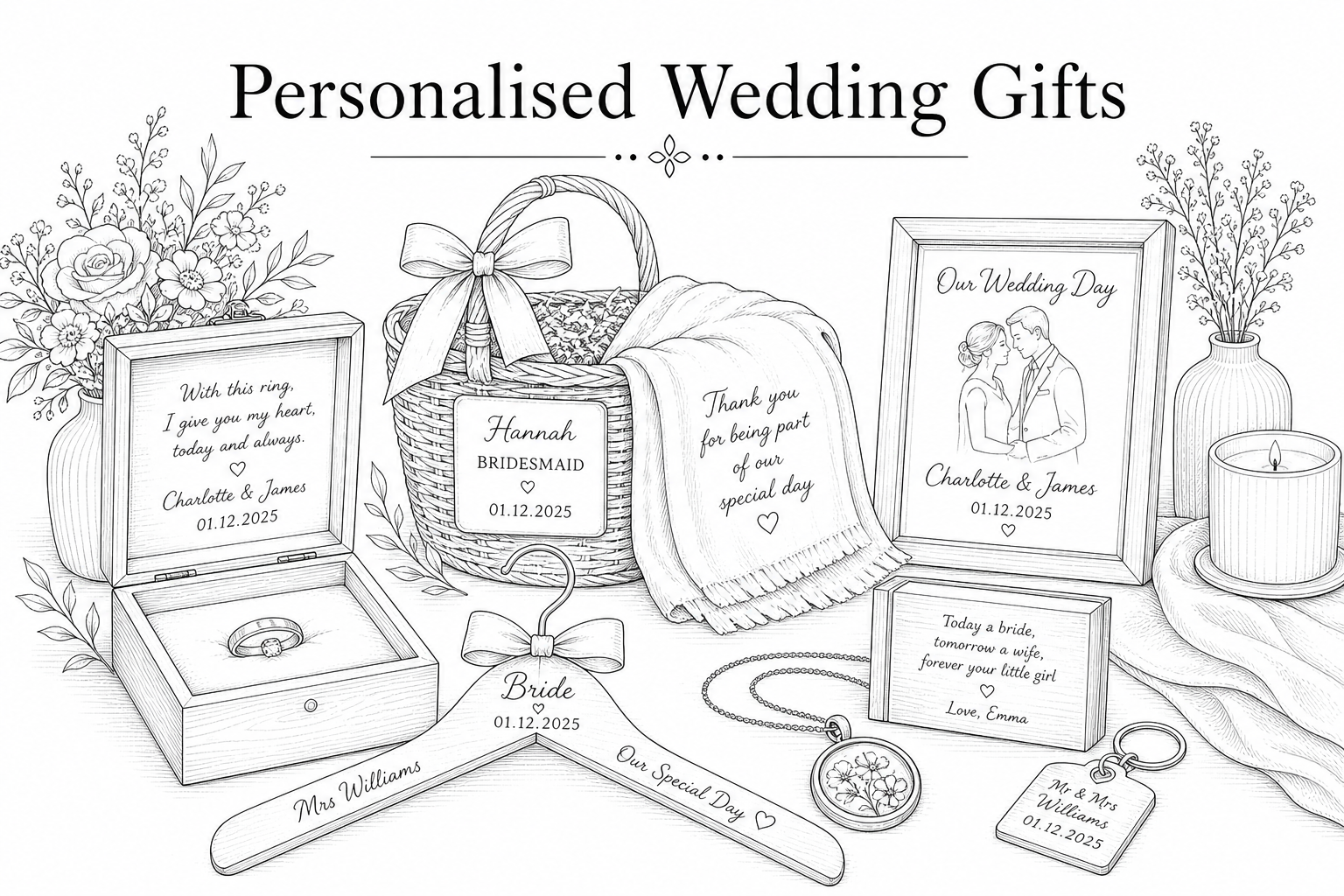 Personalised Wedding Gifts