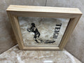 'Moments that Glow' customised LED mirrored frame