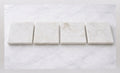 Engineered Quartz Stone Coasters – Set of 4 (100mm x 100mm x 20mm)