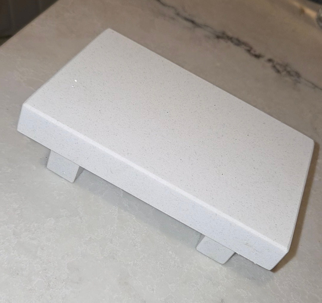 Stone display pedestal