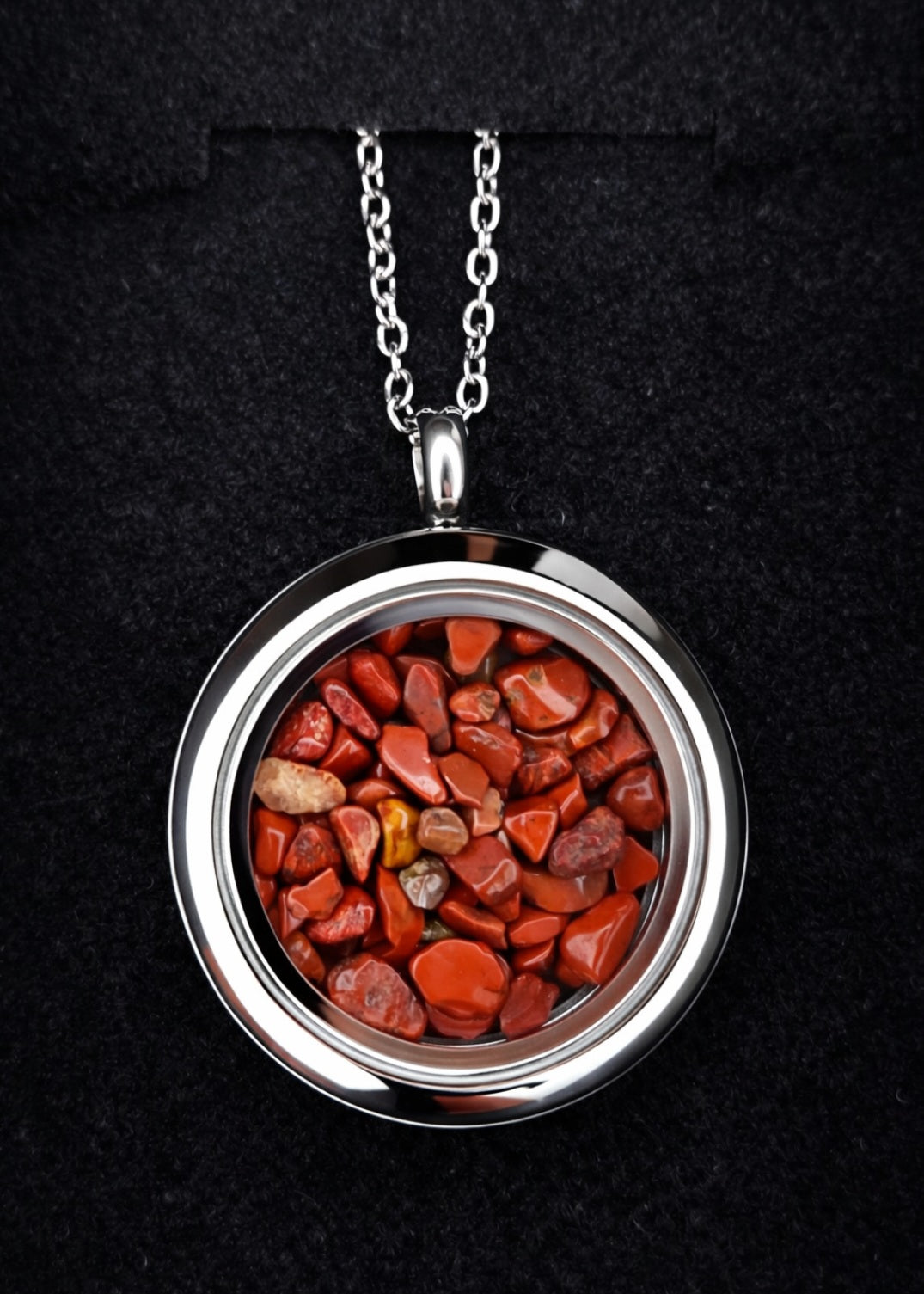 Inner light crystal pendant