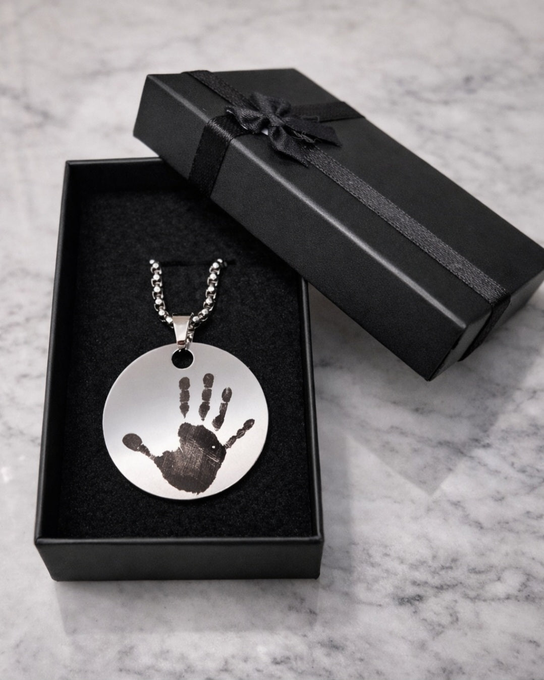 Little hands Big love Personalised Forever Pendant